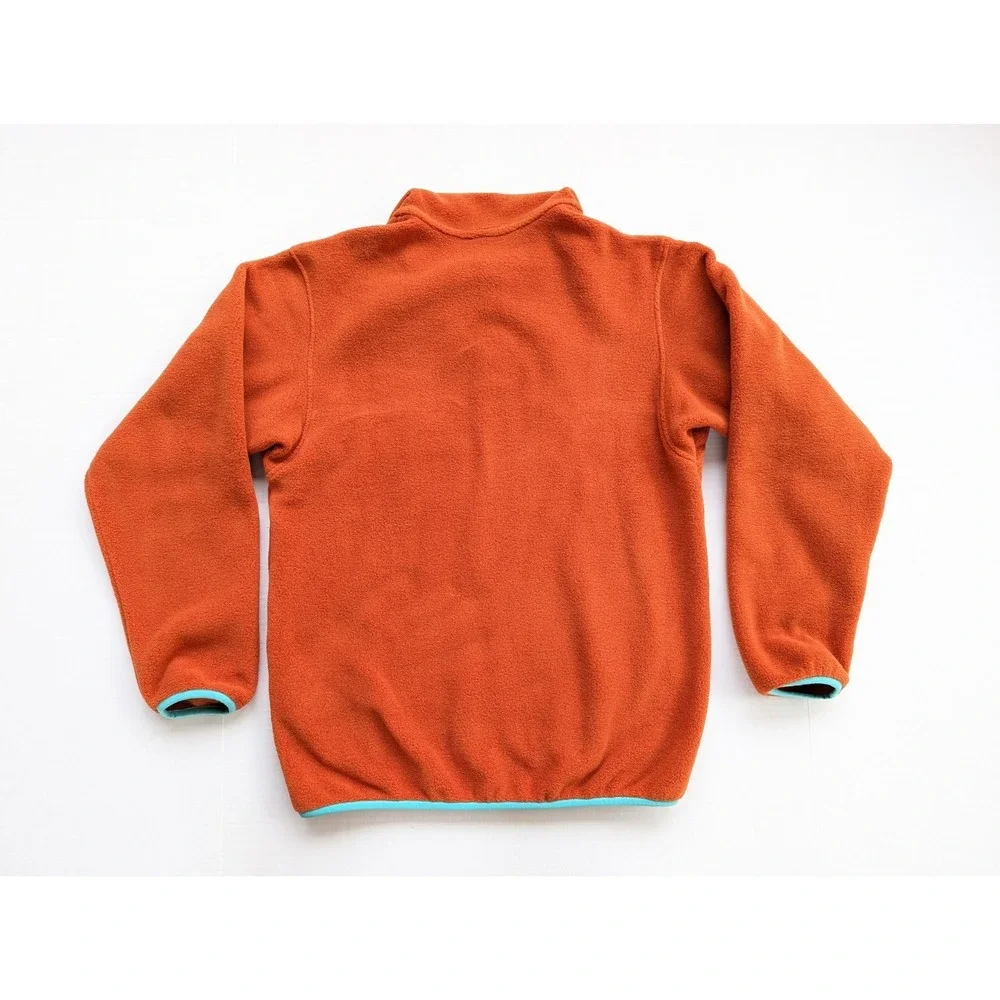 Kids XL Patagonia Lightweight Synchilla Snap-T Fleece Jacket Orange 65572